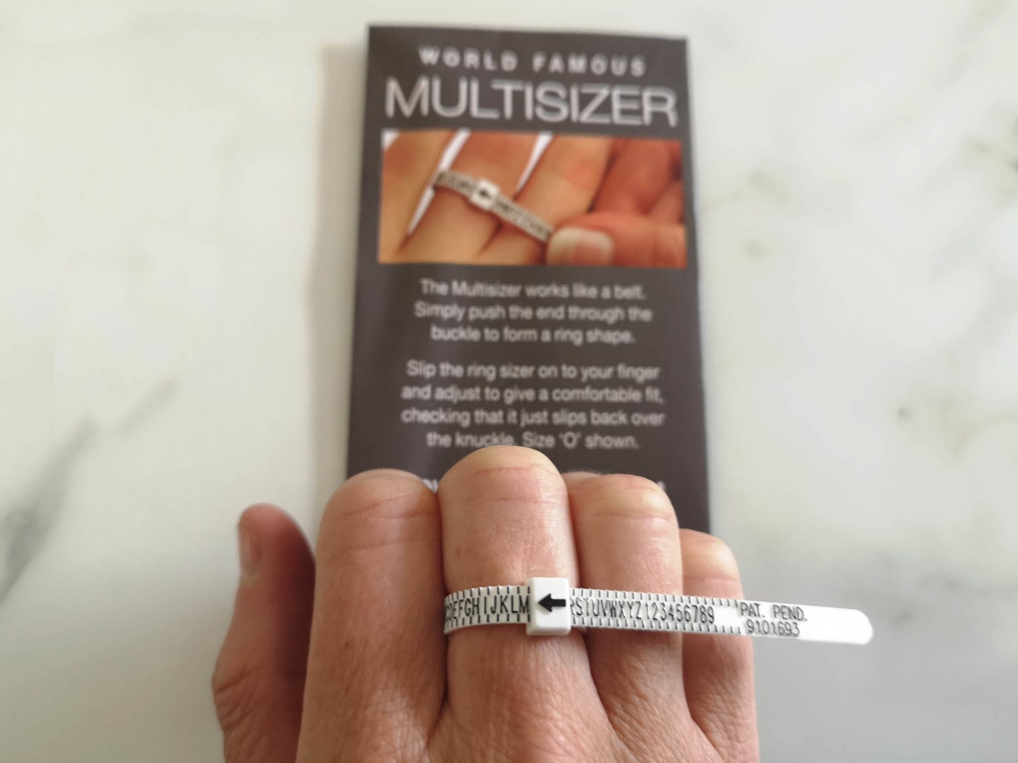 How to measure your ring size - Fallers Irish Jewelers