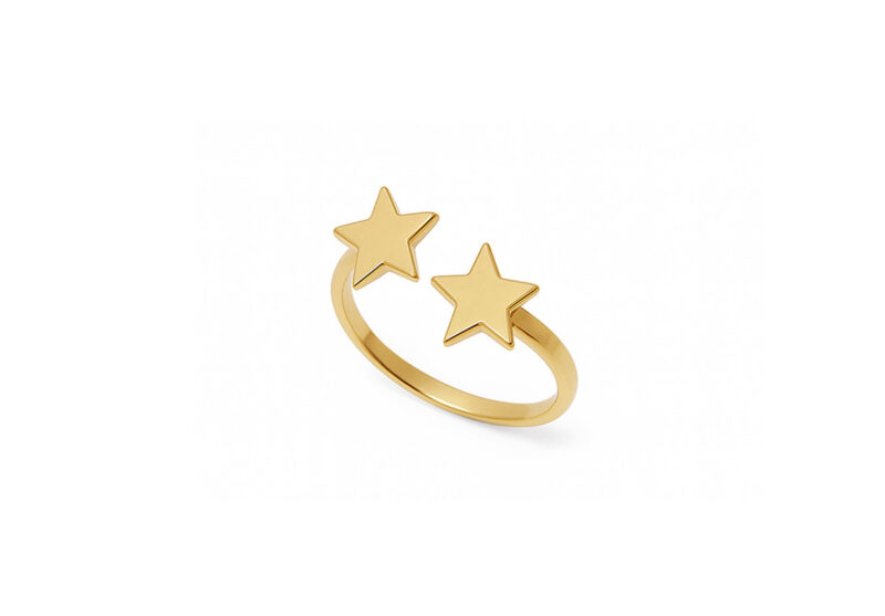 Kindred Stars Ring Solid Gold