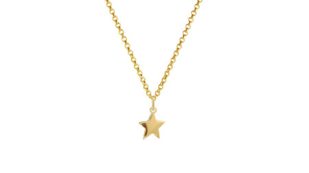 My Precious Star Pendant Solid Gold