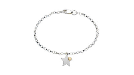 You're A Star with a Heart of Gold Bracelet