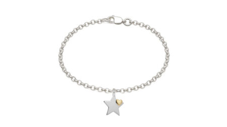 You're A Star with a Heart of Gold Bracelet