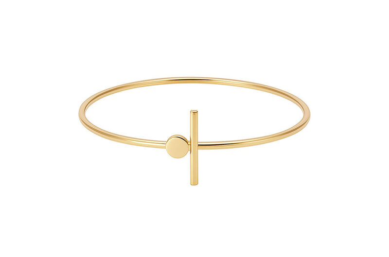 Circle of Hope Bangle Solid 9ct Gold