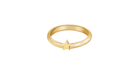 My Precious Star Ring Solid Gold