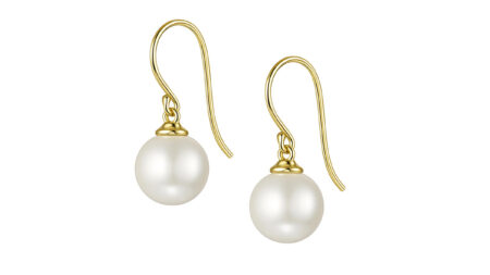 Pearls of Wisdom 9ct Gold Pearl Drop Earrings