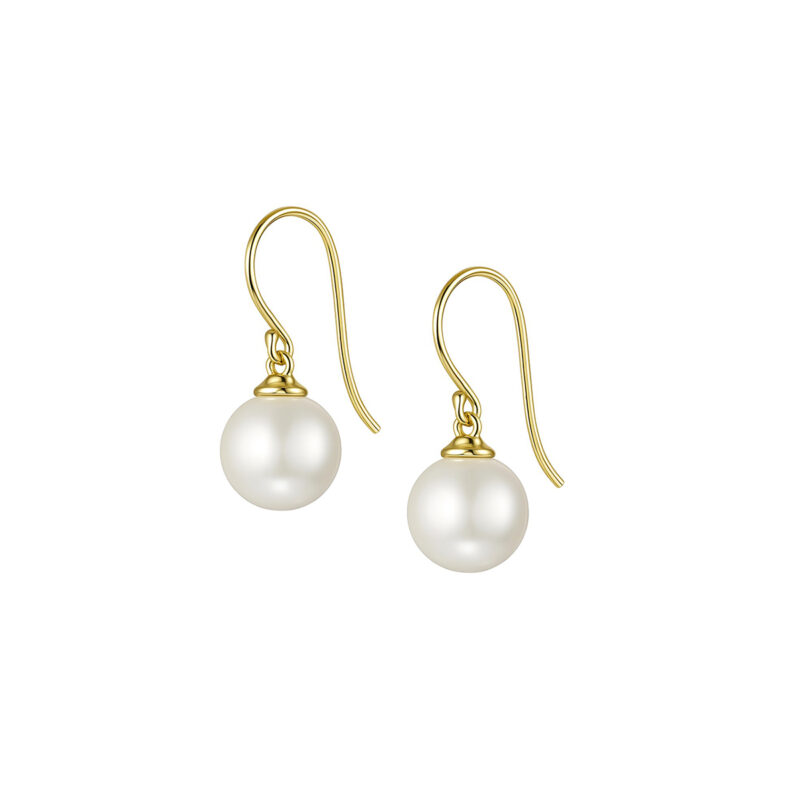 Pearls of Wisdom 9ct Gold Pearl Drop Earrings
