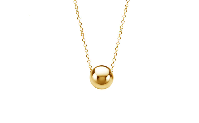 Roll With It Ball Pendant 9ct Solid Gold