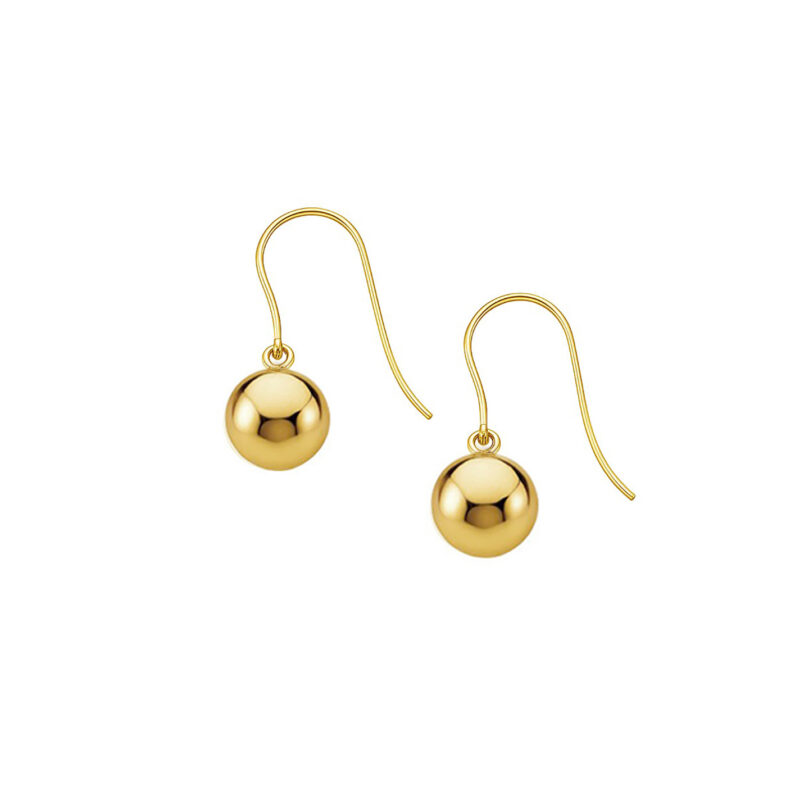Roll With It Ball Drop Earrings 14K Gold Fill